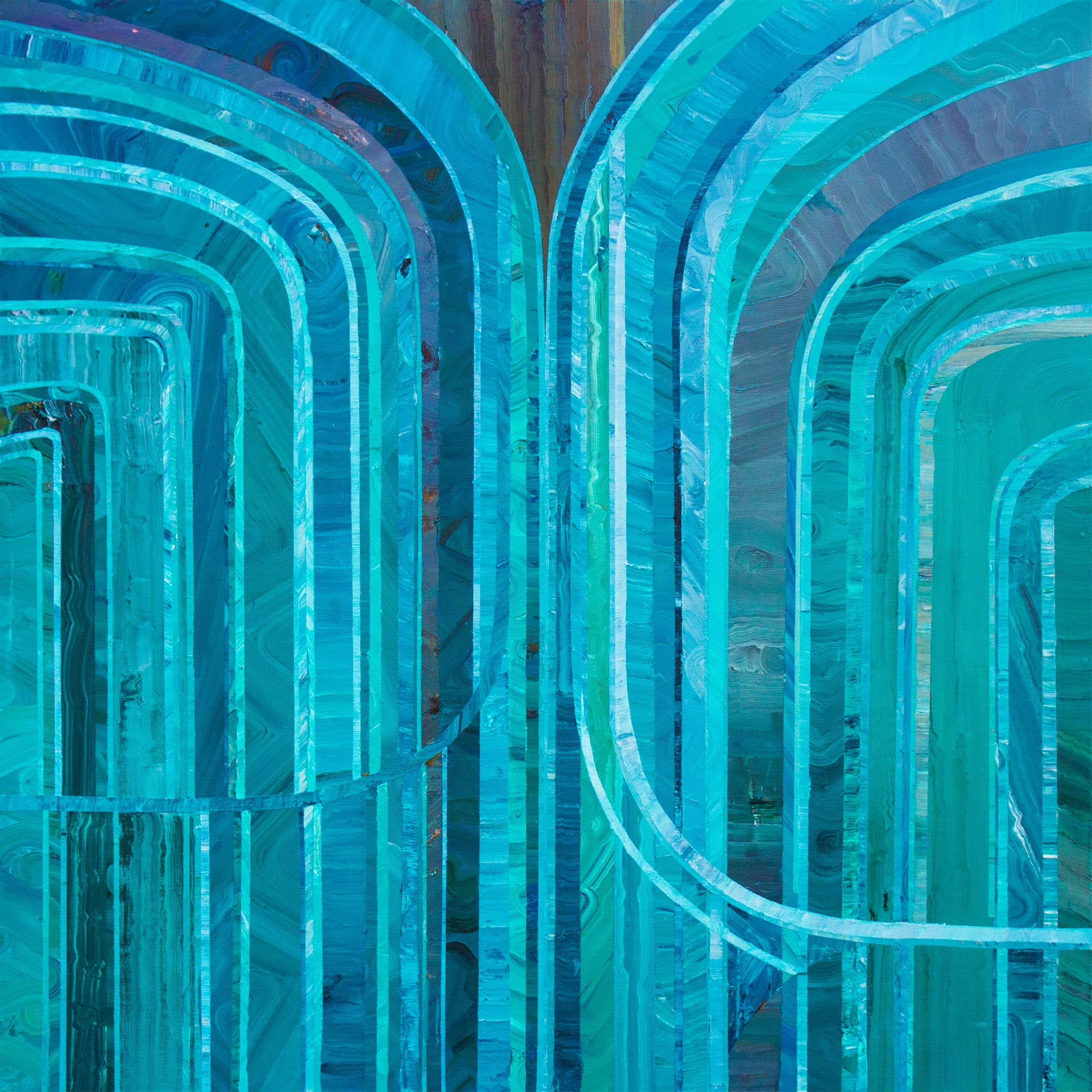 Secret Source oil painting